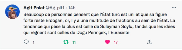 Agit Polat : les idées dominantes de Dogu Perincek