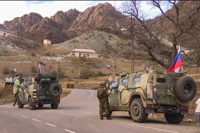 Les Forces russes de paix ont enregistré une violation du régime de cessez-le-feu par l&rsquo;Azerbaïdjan en Artsakh