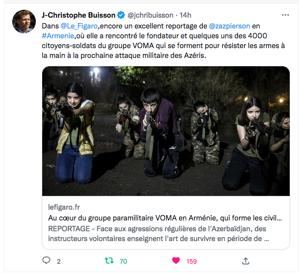 JC Buisson : reportage sur le groupe Voma dans le Figaro