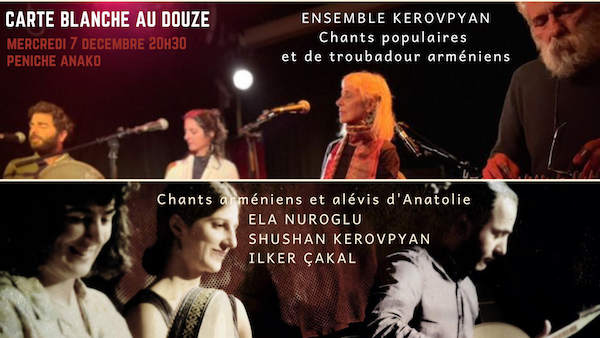 Chants arméniens et alévis