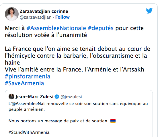 Corinne Zarzavatdjian : La France que l’on aime se tenait debout