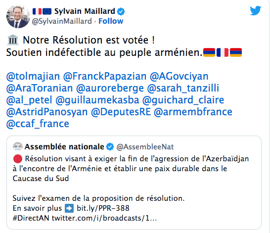 S. Maillard : Notre résolution adoptée