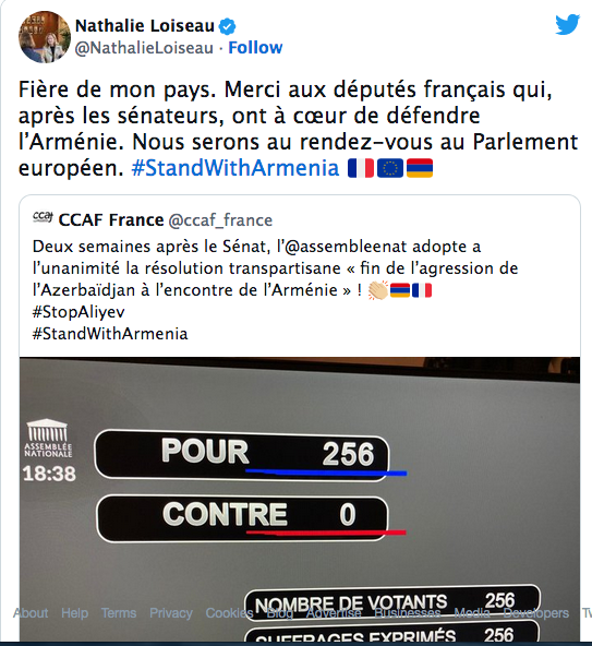 N. Loiseau : Fière de mon pays