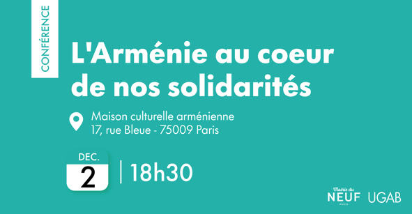 L&rsquo;Arménie au coeur de nos solidarités