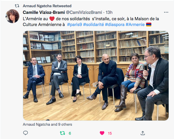 Camille Vizioz-Brami : l&rsquo;Arménie au coeur de nos solidarités
