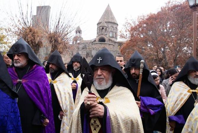 L&rsquo;Église apostolique arménienne a célébré la fête des apôtres Saint-Thaddée et Saint-Barthélemy