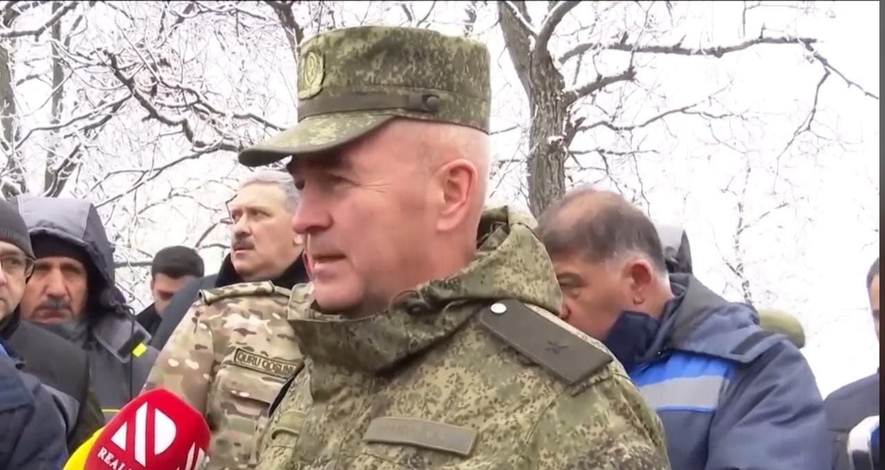 Nous respectons les toponymes azerbaïdjanais – commandant des casques bleus russes