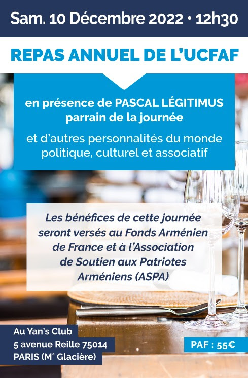 Repas annuel le 10 décembre