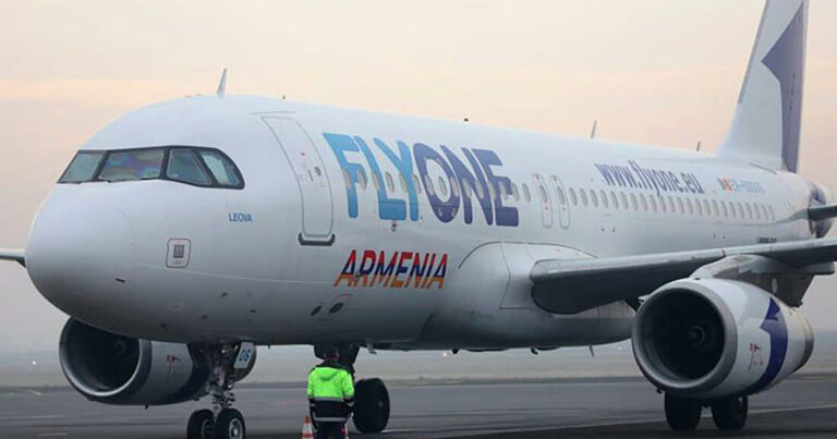 La compagnie aérienne nationale Fly One Armenia a mis en service un autre avion Airbus A320