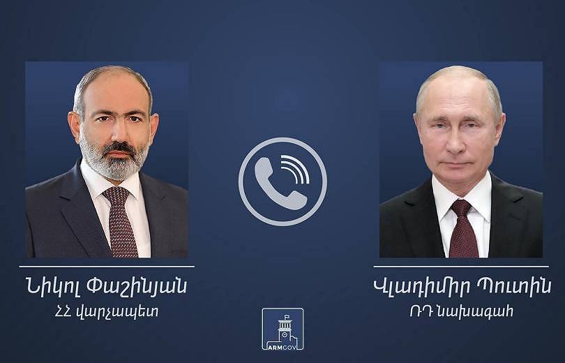Nikol Pachinian a discuté avec Vladimir Poutine de la situation du blocage du corridor de Lachine