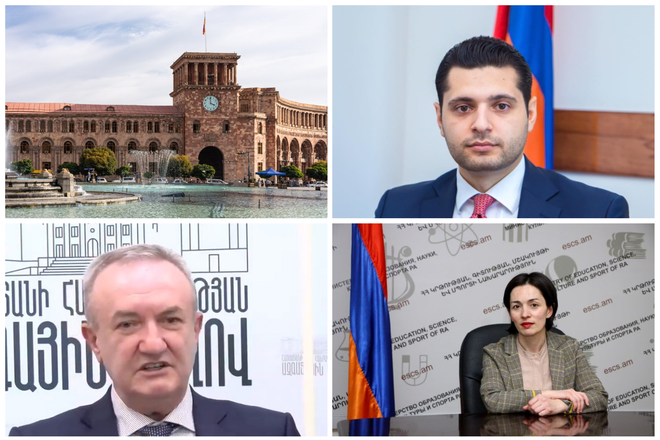 Trois ministres arméniens remerciés