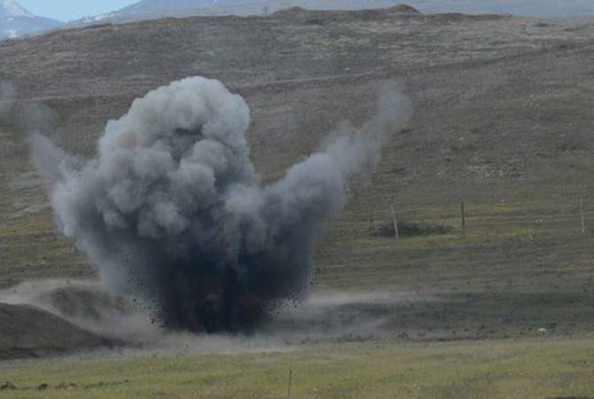 Un Azéri est mort et sept autres ont été blessés lors de l&rsquo;explosion d&rsquo;une mine à Karvachar (Artsakh occupée)