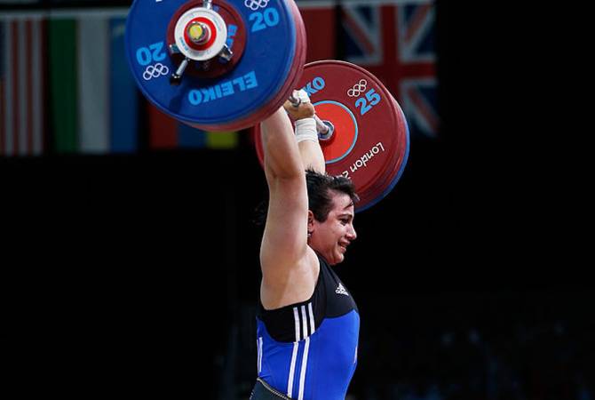 Hripsimé Khurshudyan (Arménie) est 4ème du championnat du monde d’haltérophilie à Bogota (Colombie)