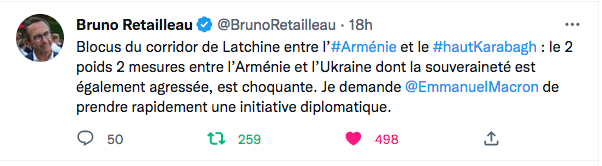 Bruno Retailleau : Je demande à E.Macron une initiative