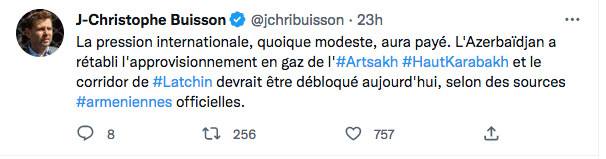 JC Buisson : la pression quoi que modeste a payé