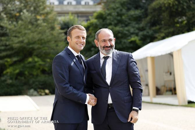 Message de N. Pachinian à E. Macron à l&rsquo;occasion de son anniversaire