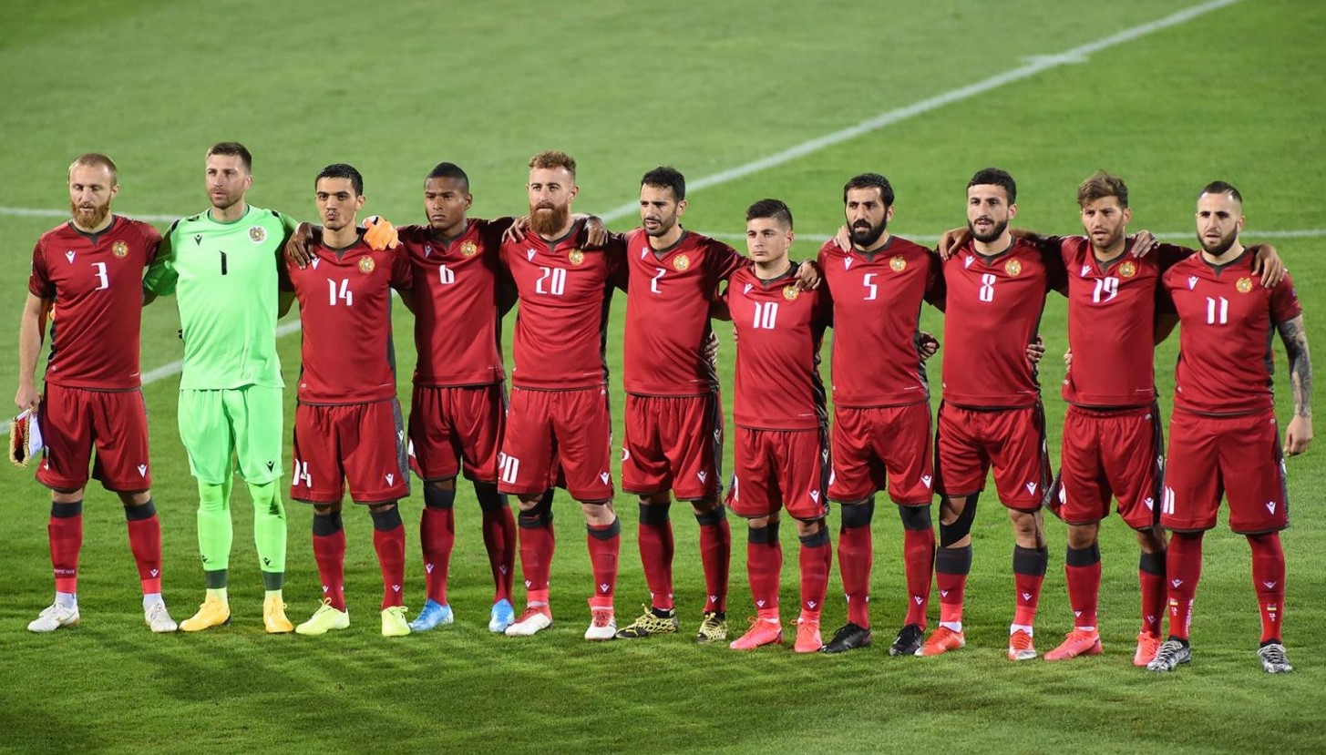 L’équipe nationale d’Arménie de football classée 95e au classement mondial de la FIFA