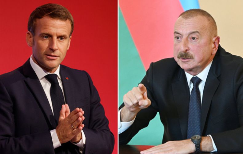Emmanuel Macron a demandé à Ilham Aliev d&rsquo;assurer la circulation dans le corridor de Latchine