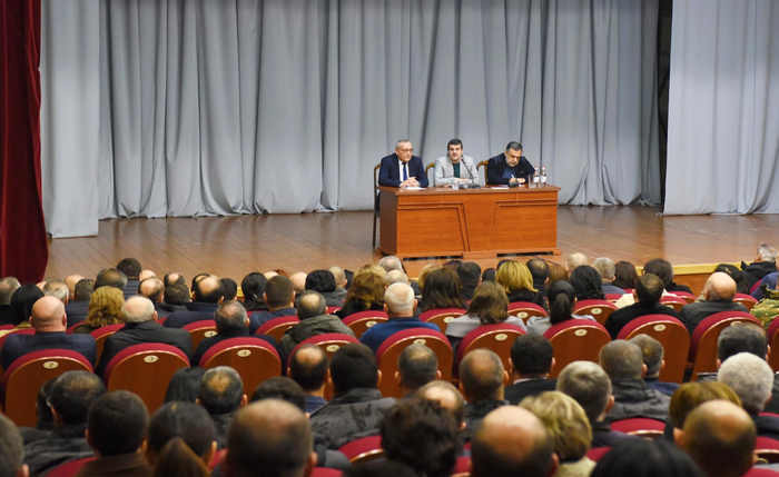 Le Président Haroutyounyan s&rsquo;adresse à la population