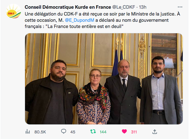 CDK-F : une délégation reçue par le ministre de la justice
