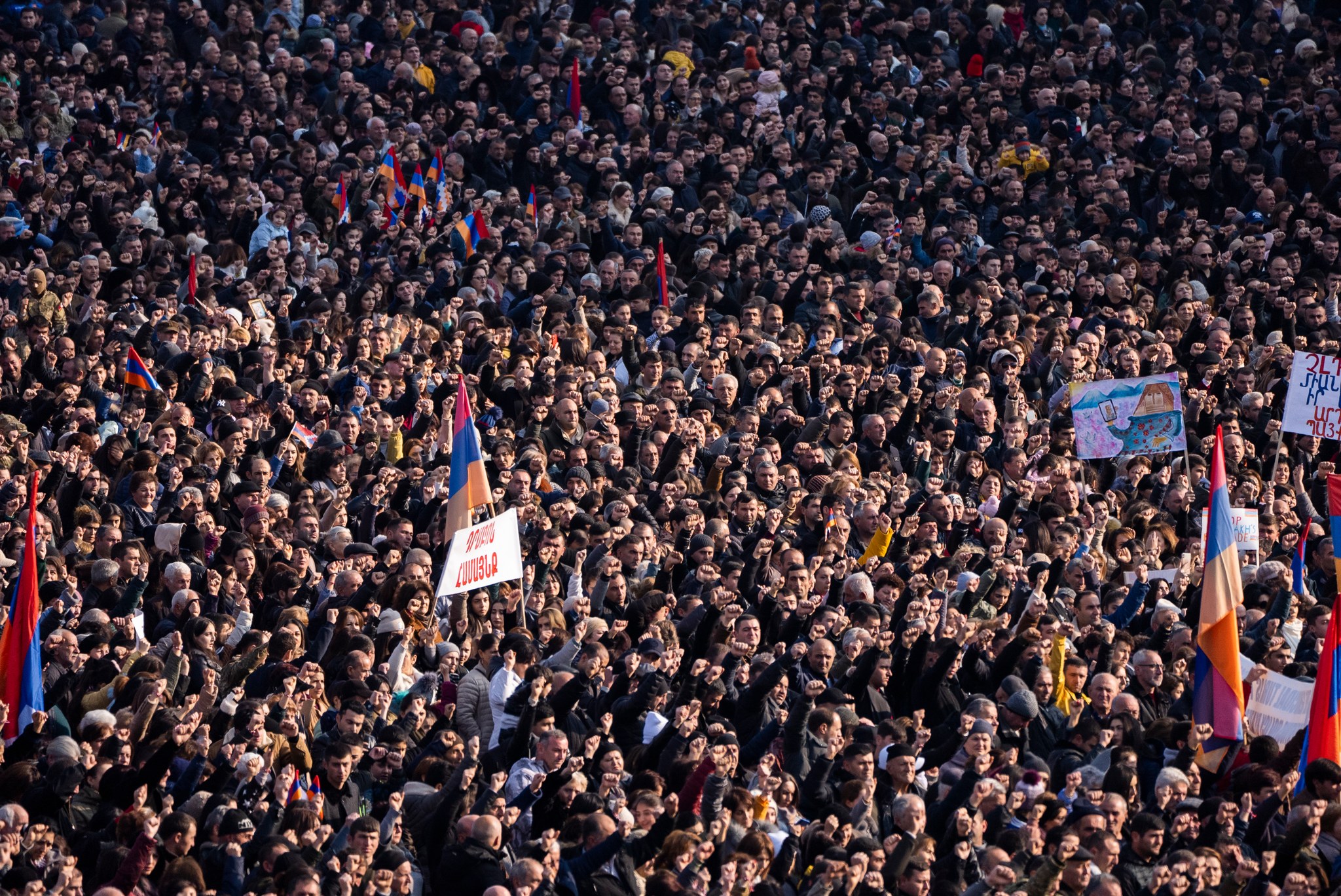 Quelques médias internationaux de premier plan ont évoqué le rassemblement géant organisé à Stepanakert hier
