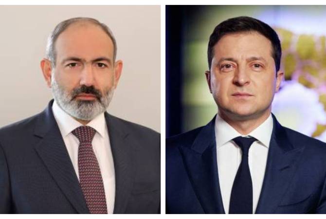 Le Premier ministre arménien a envoyé un message de félicitations à Volodymur Zelensky pour le Nouvel An et les vacances de Noël