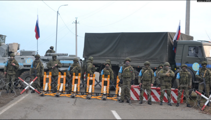 Les dirigeants du Karabakh défendent les forces de maintien de la paix russes