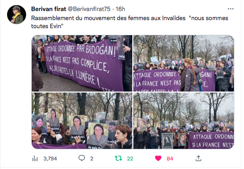 Berivan Firat : nous sommes toutes Evin