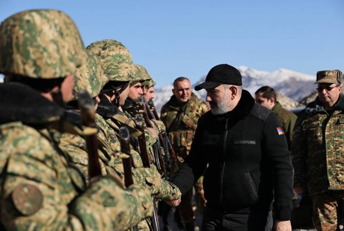 Nikol Pachinian sur une position de défense arménienne : Notre tâche est d&rsquo;avoir un État fort