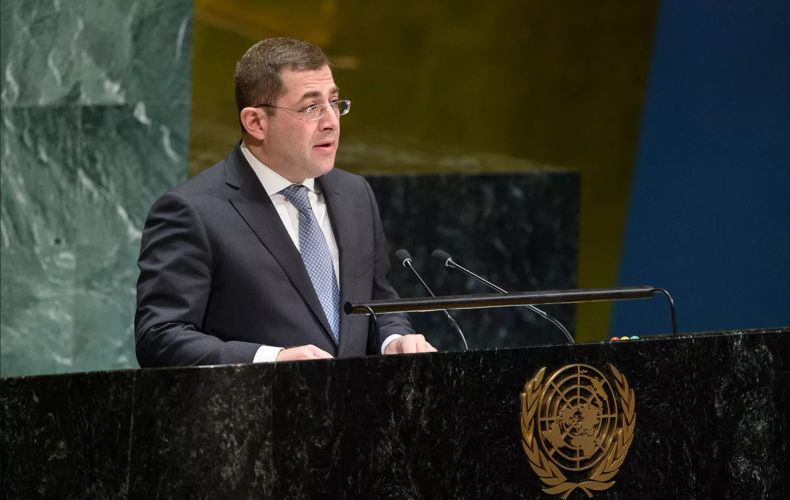 Le représentant de l’Arménie auprès des Nations Unies : L&rsquo;Azerbaïdjan vise à expulser de force les Arméniens de l’Artsakh