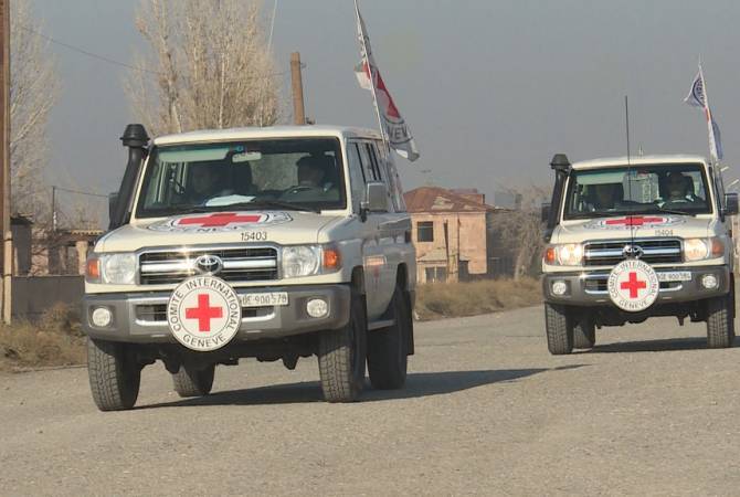 Le Comité international de la Croix-Rouge a transporté des médicaments et d&rsquo;autres fournitures fournies par le ministère arménien de la Santé vers l&rsquo;Artsakh