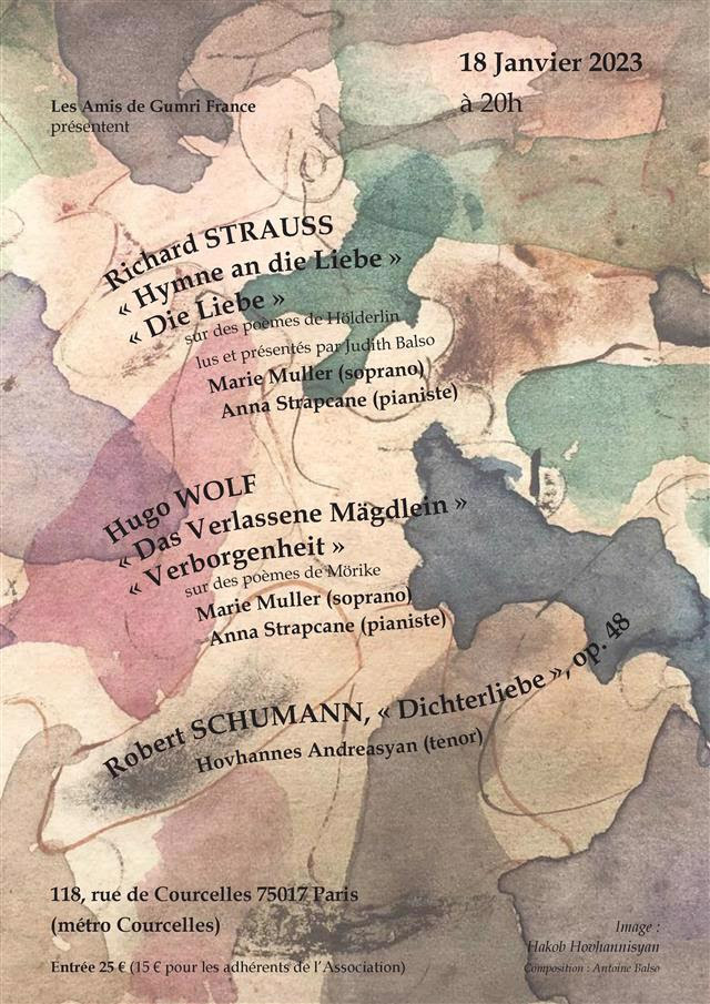 Concert le 18 janvier