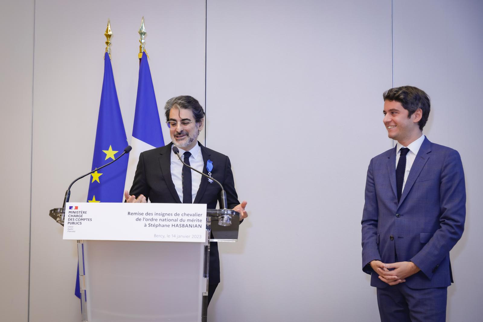 Ordre national du mérite à Maitre Stéphane Hasbanian
