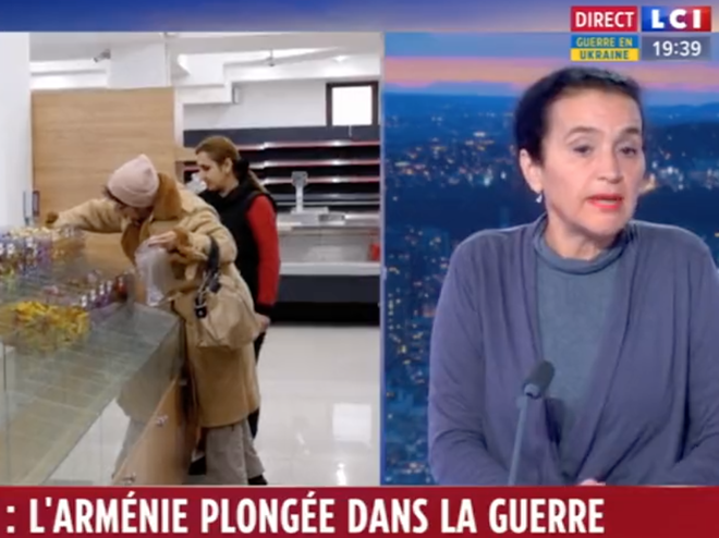 Catherine Jentile : l&rsquo;Arménie plongée dans la guerre