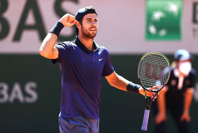 L’arméno-russe Karen Khachanov est en quart de finale de l&rsquo;Open d&rsquo;Australie