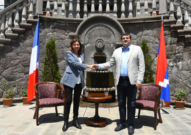 Arayik Haroutyunyan s&rsquo;est entretenu avec Anne Hidalgo