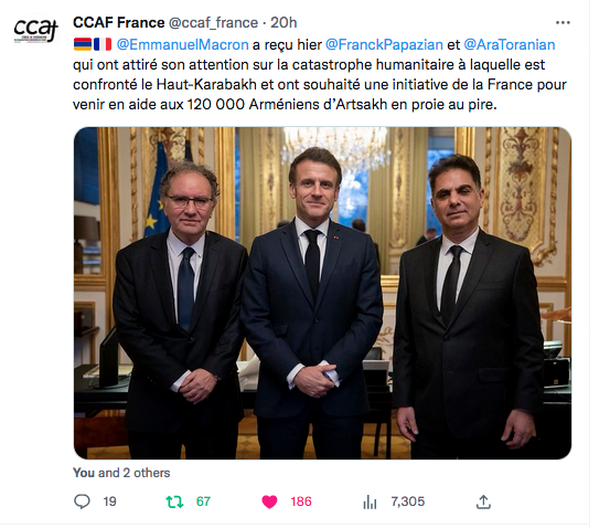 CCAF : Macron reçoit les coprésidents