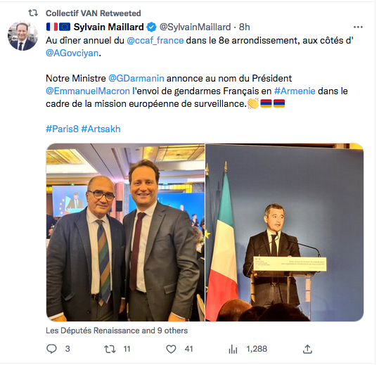 Sylvain Maillard : Darmanin annonce l&rsquo;envoi de gendarmes