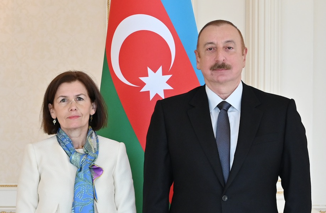 Nouvelle ambassadrice française en Azerbaïdjan