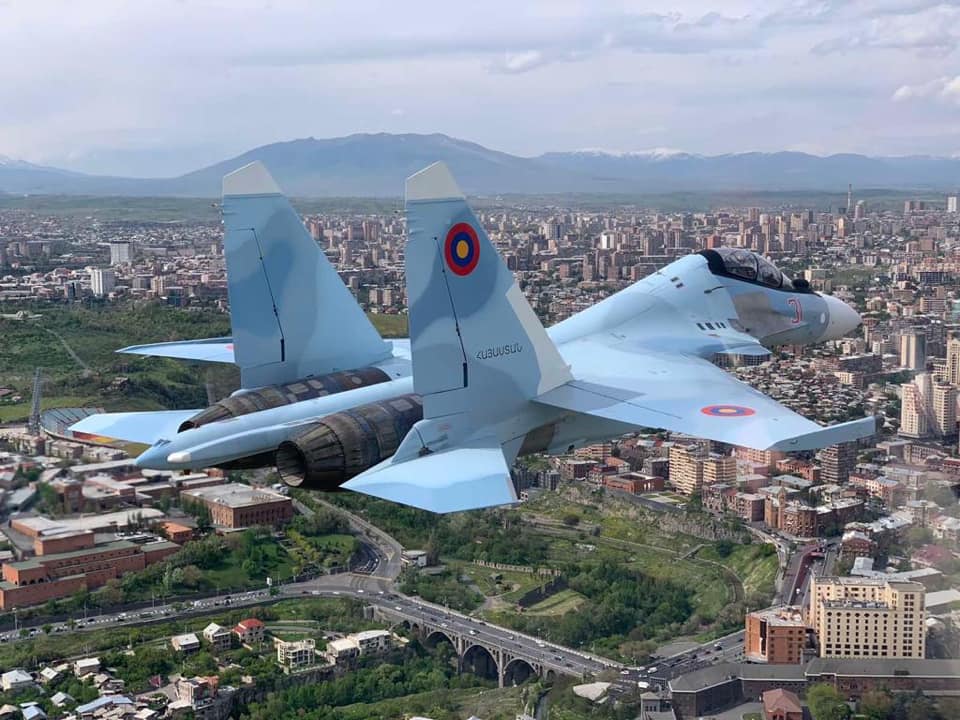 L&rsquo;Arménie s&rsquo;intéresse à l&rsquo;expérience de l&rsquo;Inde avec les avions de chasse Su-30SM selon un site indien d’informations