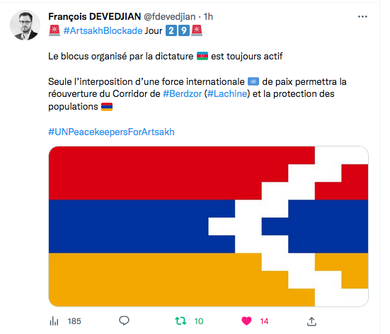 François Devedjian : Blocus toujours actif