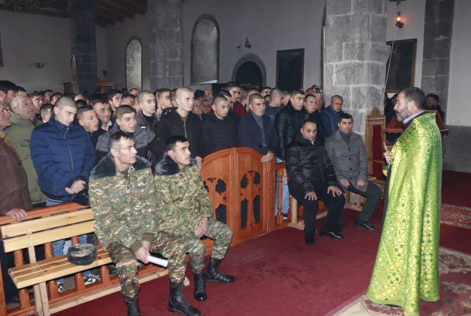 Gouverneur de Gegharkunik : Vous allez protéger les frontières de la patrie, pour la protection de laquelle des milliers d&rsquo;hommes courageux se sont sacrifiés