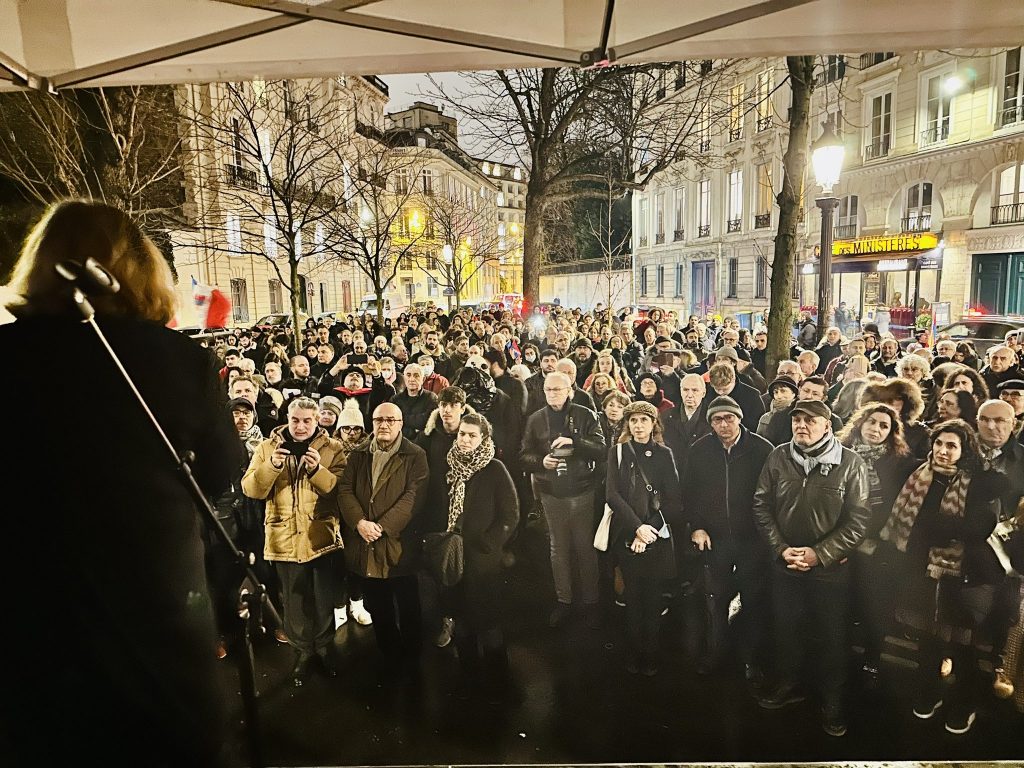 Les médias d’Arménie et de l’Artsakh ont relayé la manifestation du CCAF à Paris hier soir pour le soutien à l’Arménie et l’Artsakh