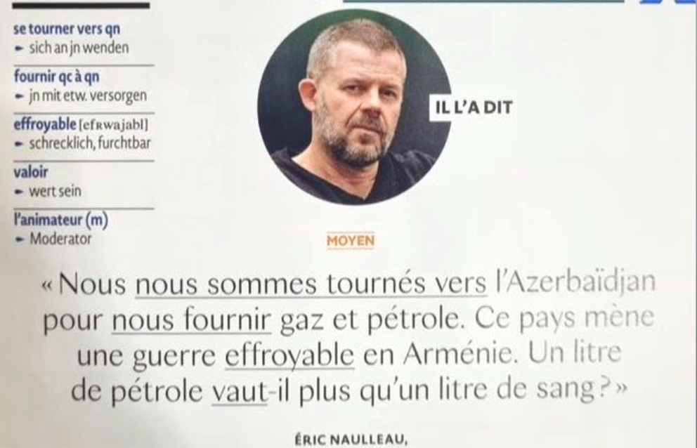 Eric Naulleau : un litre de pétrole vaut-il plus qu&rsquo;un litre de sang?