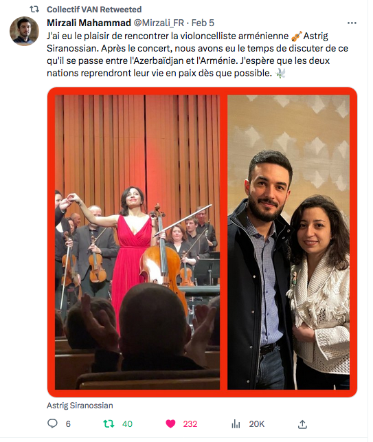 Mahamad Mirzali : l&rsquo;espoir partagé avec Astrig Siranossian