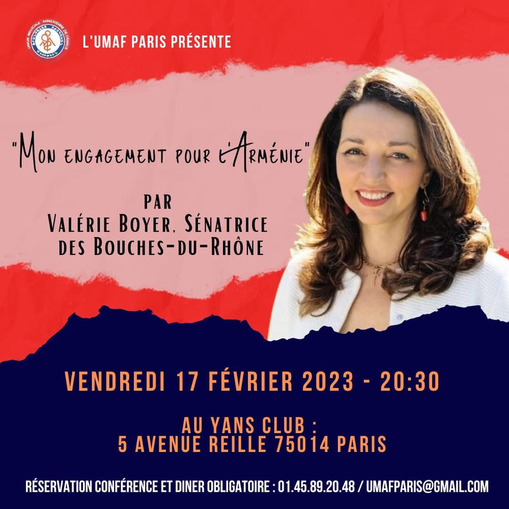 Valérie Boyer invitée le 17 février au Yans club à 20:30