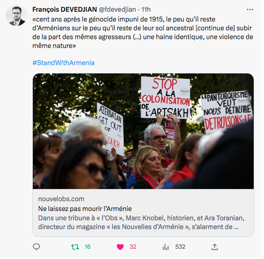 François Devedjian : l&rsquo;appel dans l&rsquo;Obs