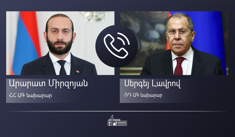 L&rsquo;appel téléphonique de Mirzoyan à Lavrov après la visite à Erevan du coprésident russe du Groupe de Minsk