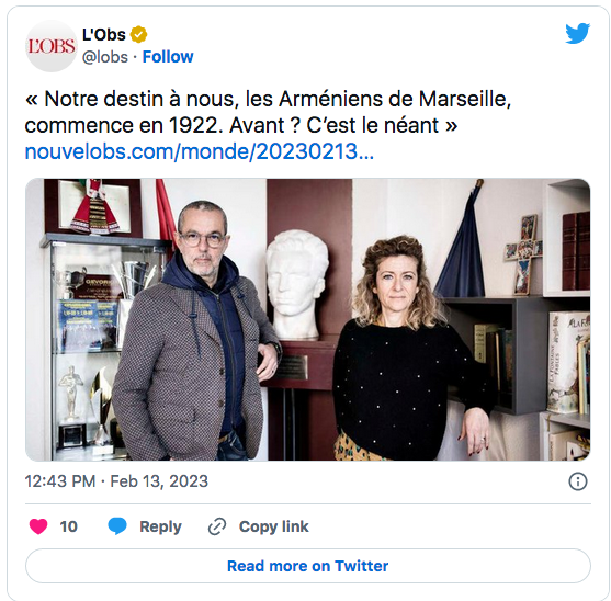 Pascal Chamassian : Les Arméniens de Marseille dans l&rsquo;Obs