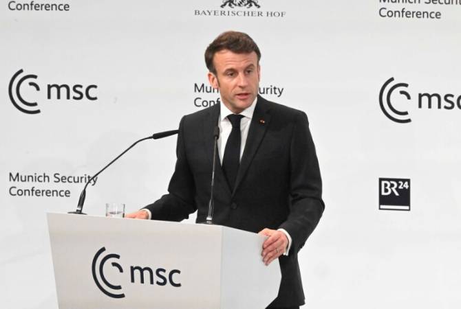Nous continuerons à soutenir l&rsquo;Arménie et mon ami Nikol Pachinian affirme Emmanuel Macron à la Conférence de Munich sur la sécurité